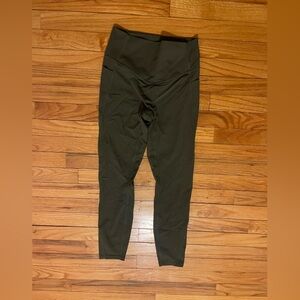 Green leggings with pockets size small